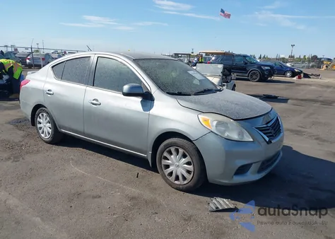 2014 Nissan Versa 1.6 S/1.6 S+/1.6 Sl/1.6 Sv из США, поврежденный, VIN 3N1CN7APXEK455119